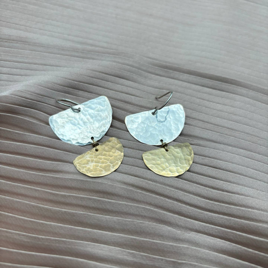 Celeste Earrings | Silver & Gold