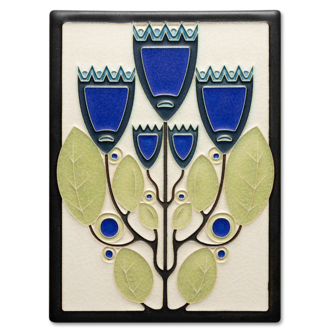 Motawi Crown Quintet in Blue - 6x8