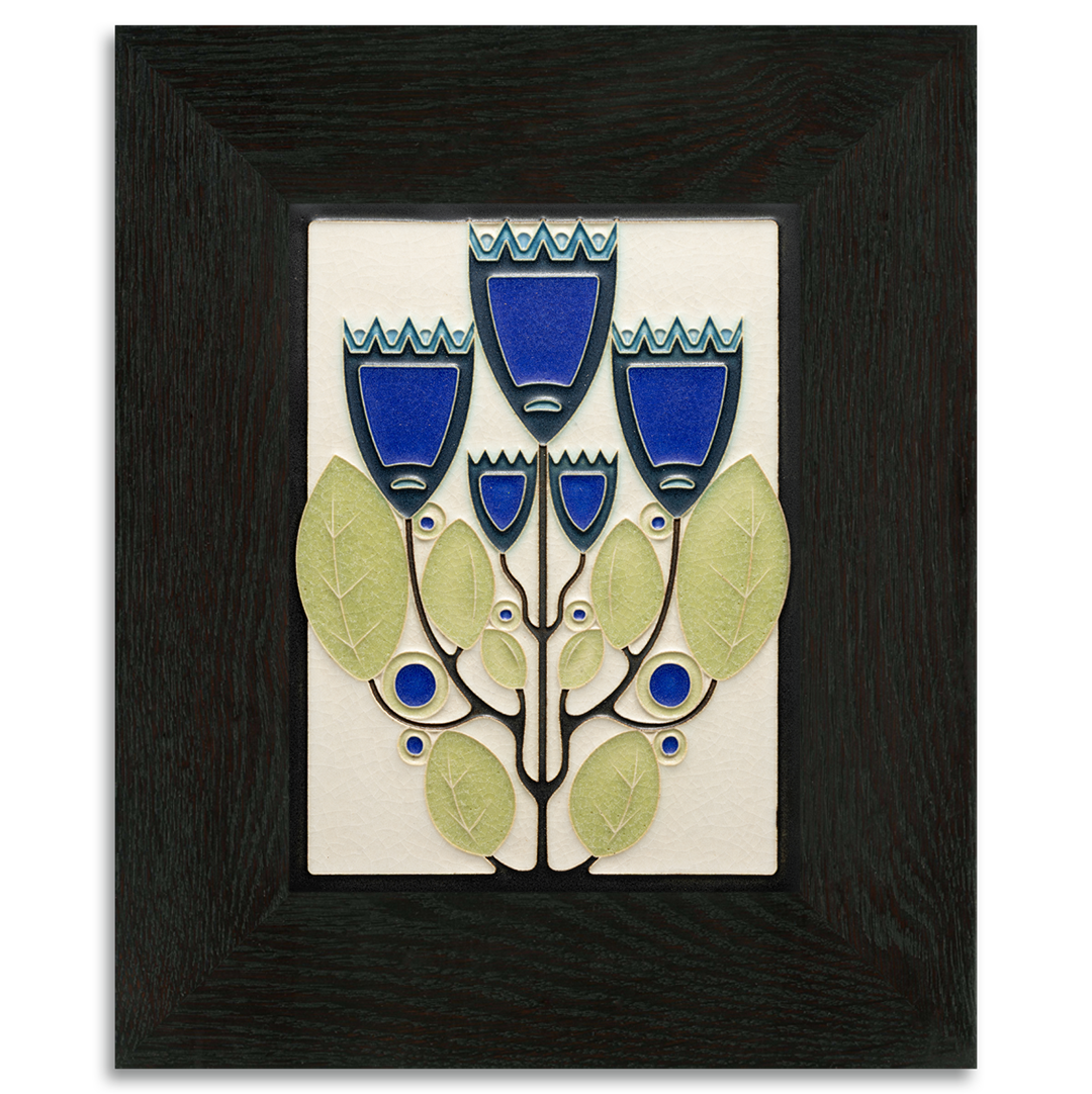 Motawi Crown Quintet in Blue - 6x8