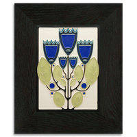 Motawi Crown Quintet in Blue - 6x8