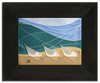Motawi Beach Birds in Sand - 6x8