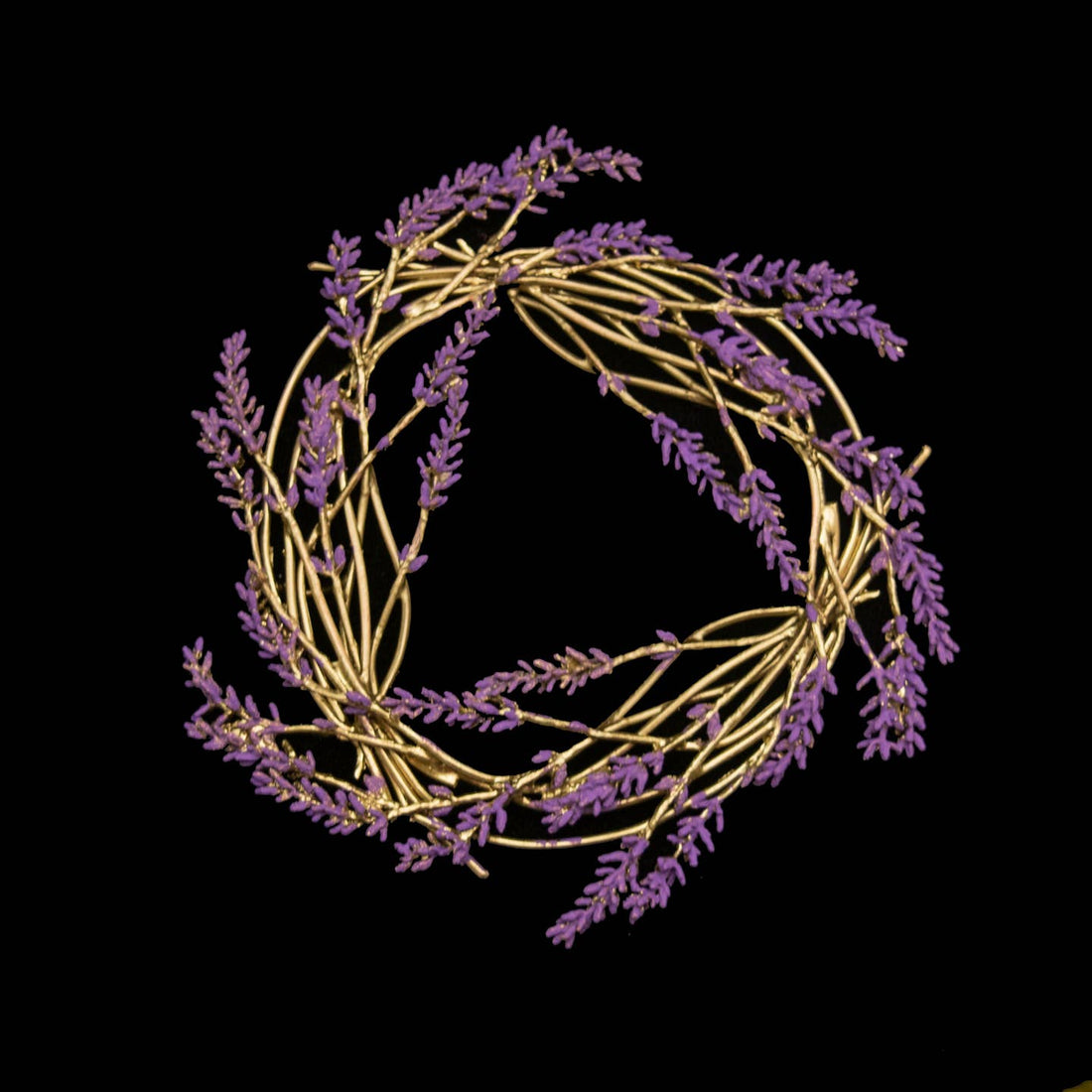 Lavender Trivet | Gold
