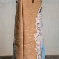 Canvas Leather Bag | Dolly - The Artisan's Bench