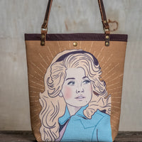Canvas Leather Bag | Dolly - The Artisan's Bench