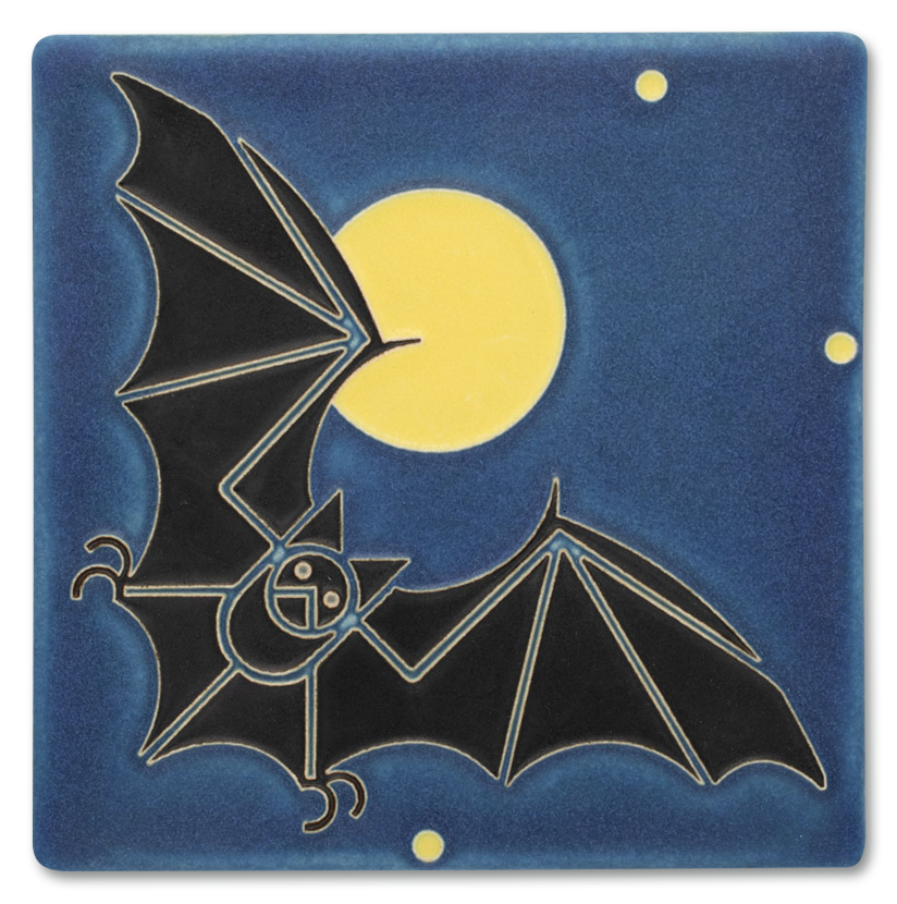 Motawi Bat & The Moon in Midnight - 6x6