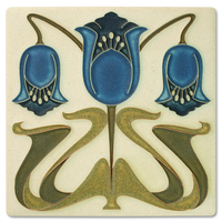 Motawi Coronet in Blue - 6x6