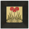 Motawi Tulips in Red - 6x6