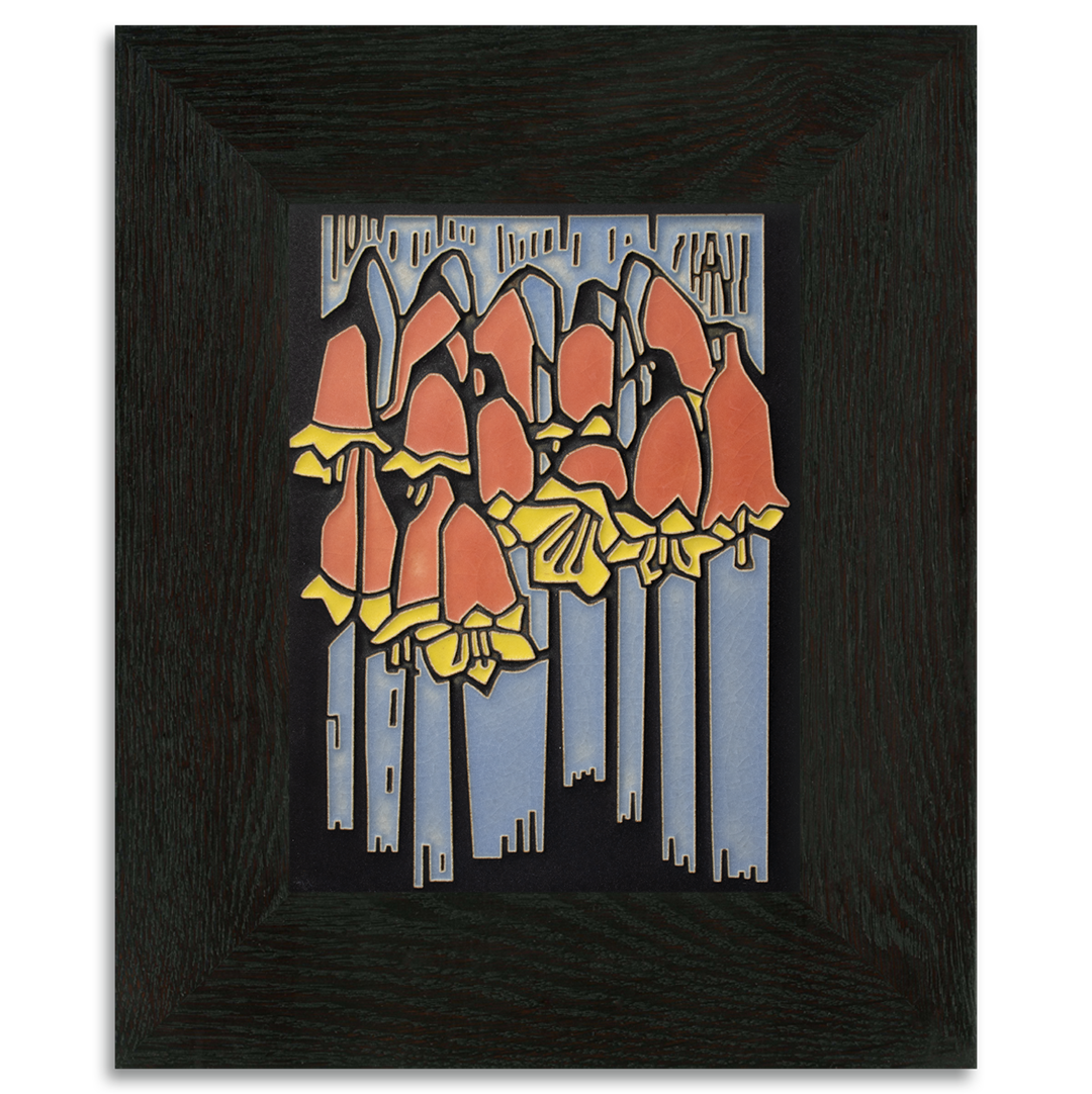 Motawi Maggie's Garden in Blue - 6x8