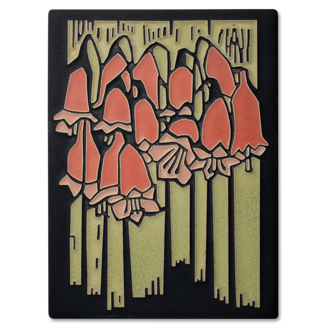 Motawi Maggie's Garden in Green - 6x8