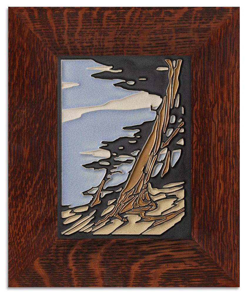 Motawi Windswept Cypress - 6x8
