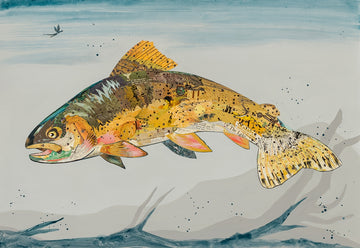 High and Dry Cutthroat Trout | Archival Print