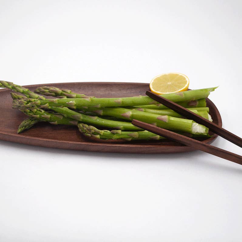 Walnut Tongs