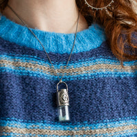 Throat Chakra Roller Bottle Charm