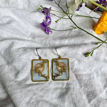 Migration Stained Glass Earrings