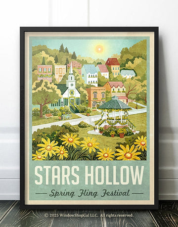 Spring Fling | Stars Hollow Poster | Multiple Sizes