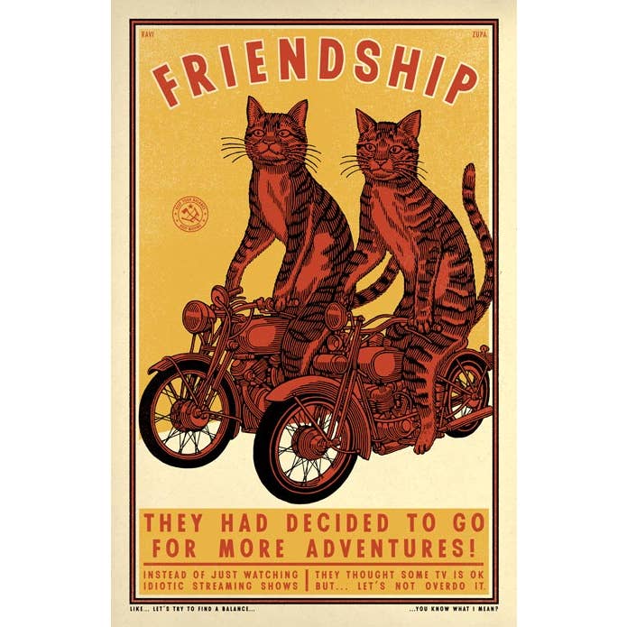 More Adventures Print