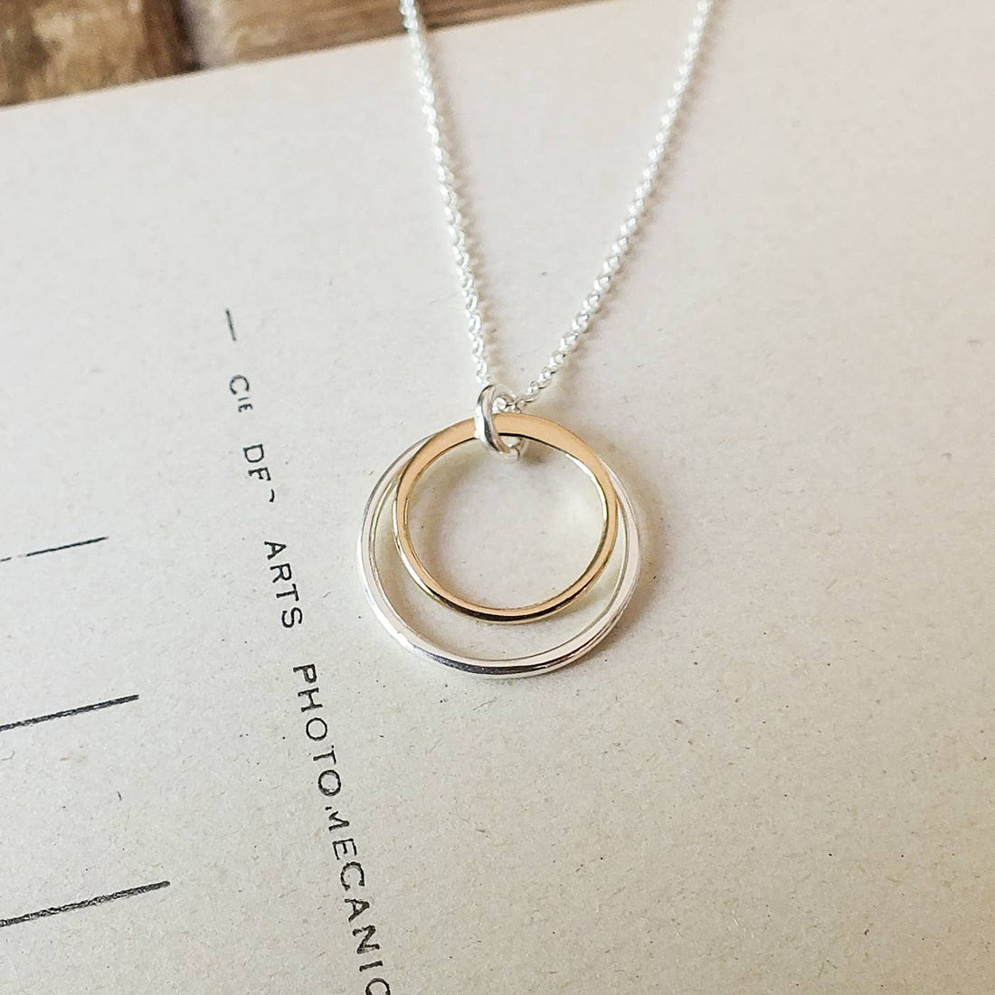 Surrounded By Love Necklace | Mixed Metals