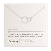 Sisters Necklace | Silver