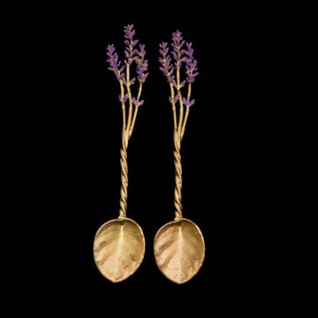 Lavender Spoon Set | Gold