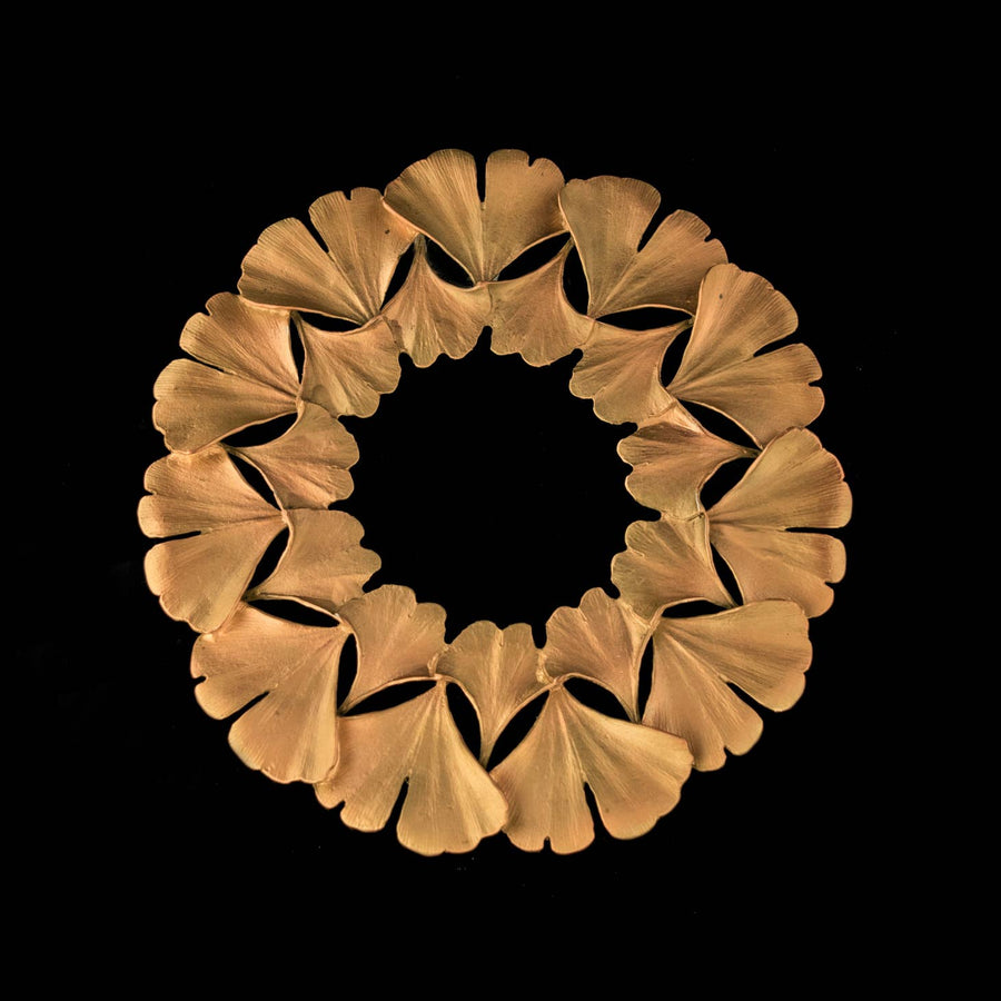 Ginkgo Trivet | Gold