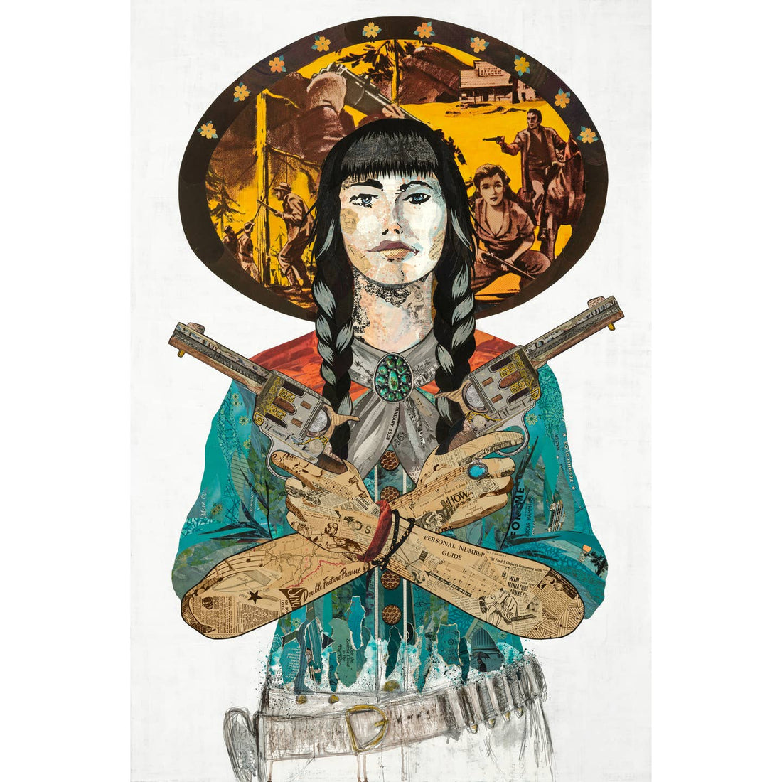 Wildfire Vintage Cowgirl | Archival Print