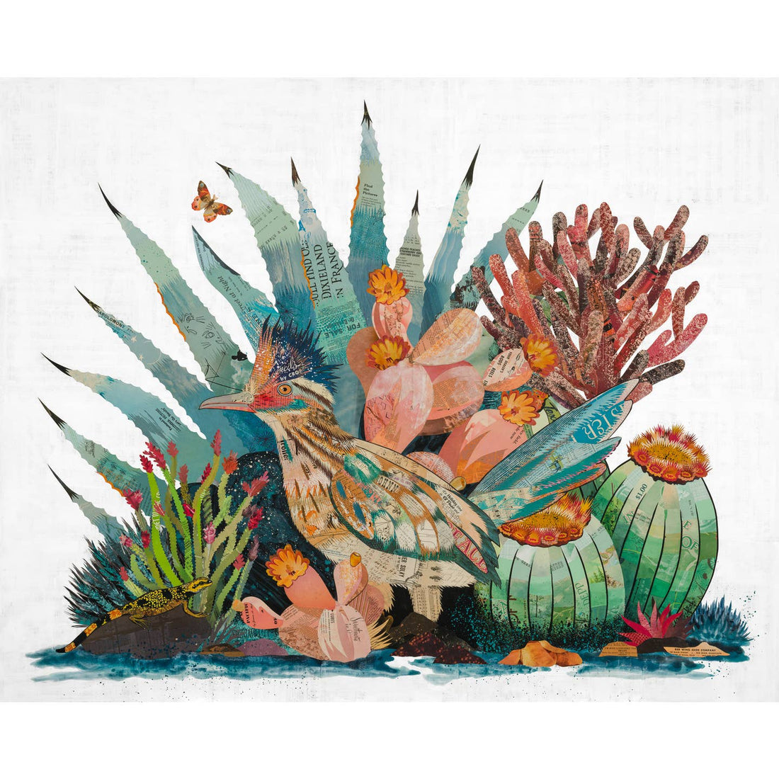 Saturday in San Antonio (Desert Roadrunner) | Archival Art Print