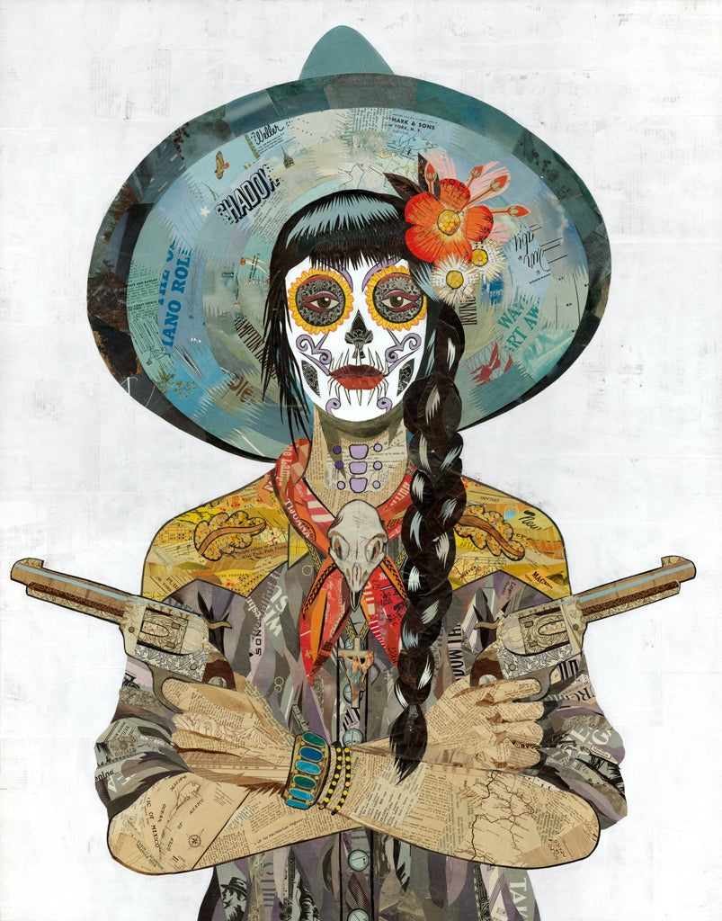 Vaquera Sudoeste (Gray) | Archival Print