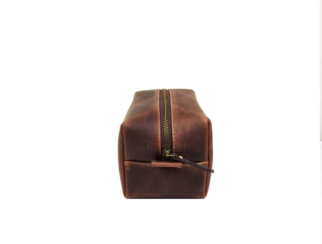 Leather Wash Bag