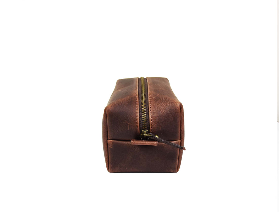 Leather Wash Bag