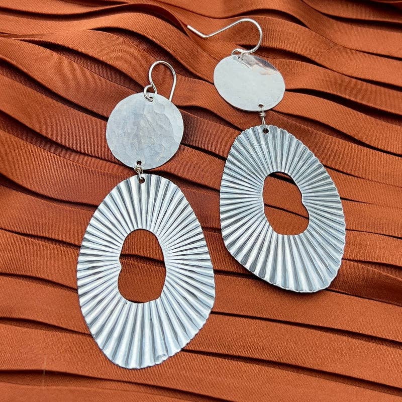 Void Earrings | Silver