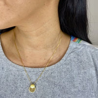 Blanch Pendant Necklace | Gold