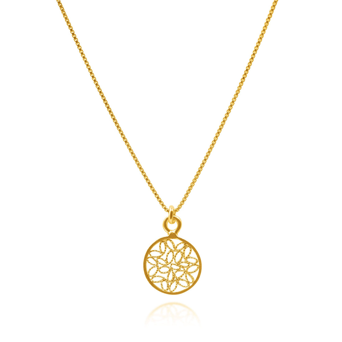 Alice Pendant Necklace | Gold