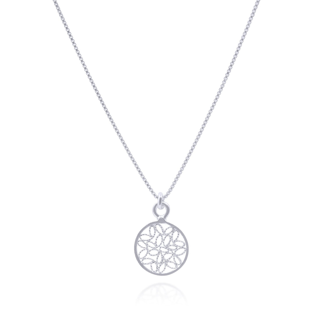 Alice Pendant Necklace | Silver