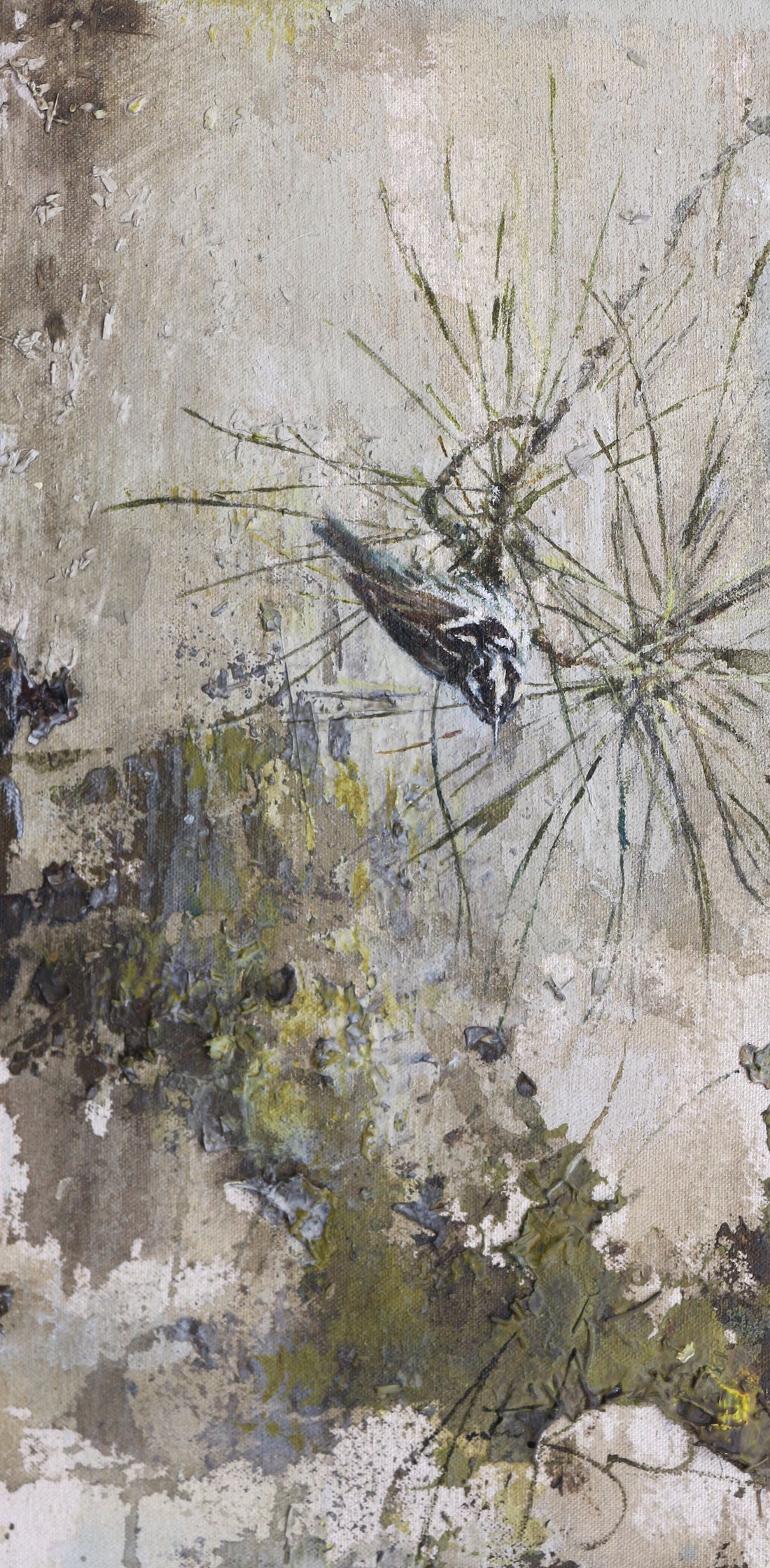 Black and White Warbler | 8x16