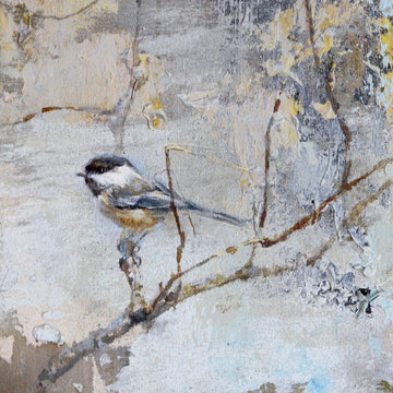 Black-Capped Chickadee | 16x8