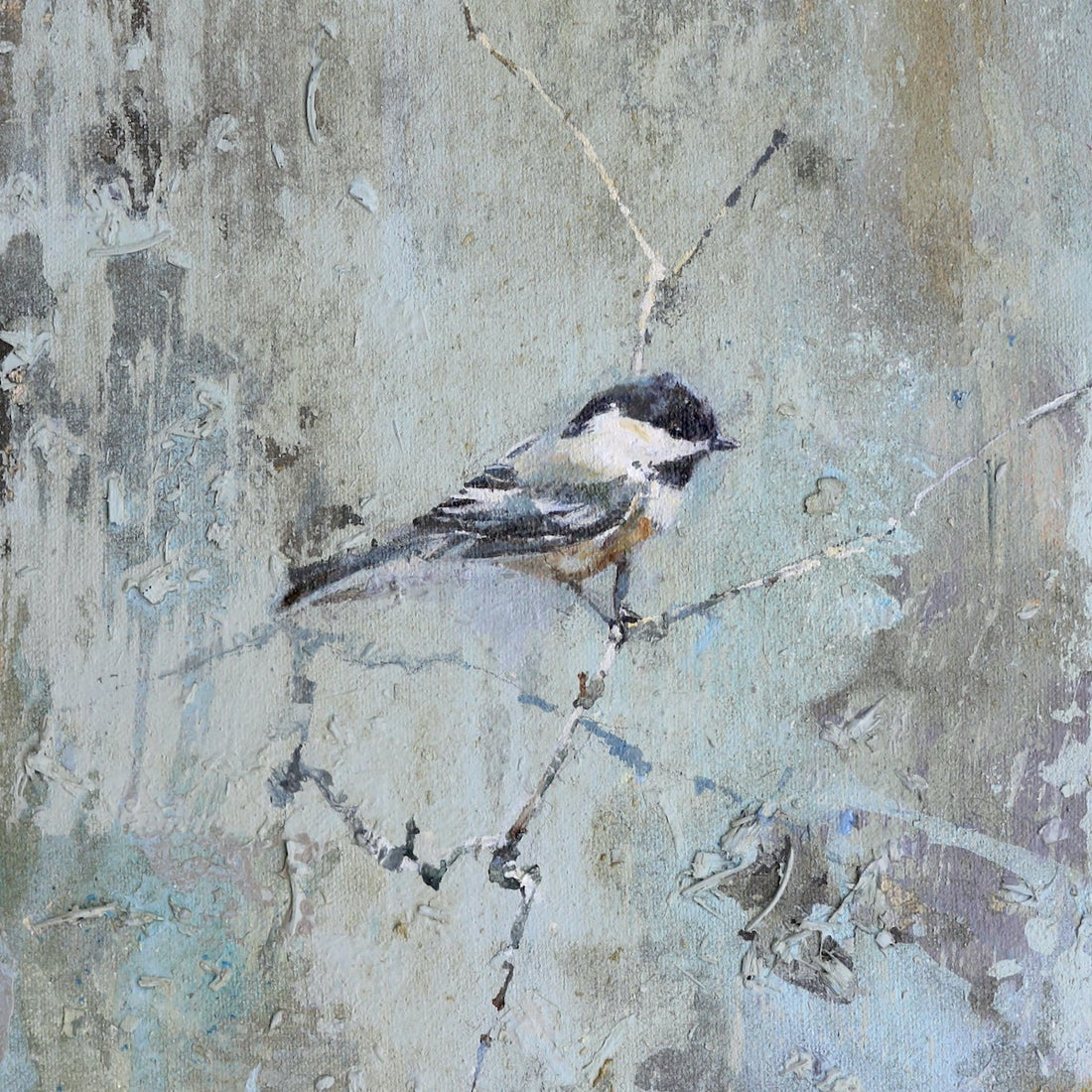 Black-Capped Chickadee IIV | 16x8