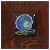 Motawi Cosmic Bloom in Blue - 4x4