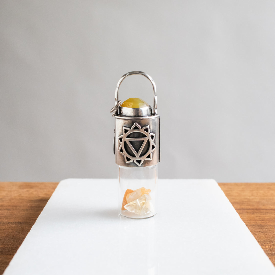 Solar Plexus Chakra Roller Bottle Charm