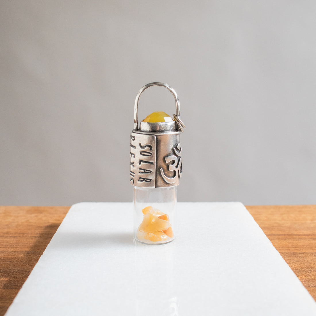Solar Plexus Chakra Roller Bottle Charm