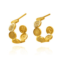 Emeline Hoop Earrings | Gold