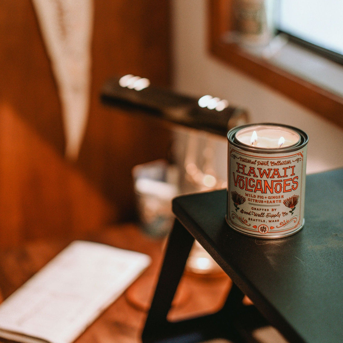 Hawaii Volcanoes Candle