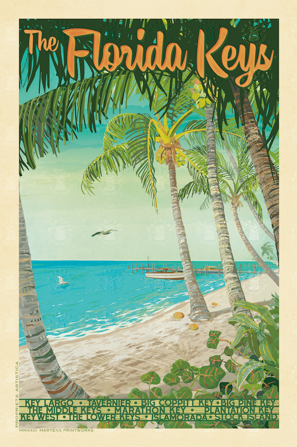Florida Keys Print | 11x14