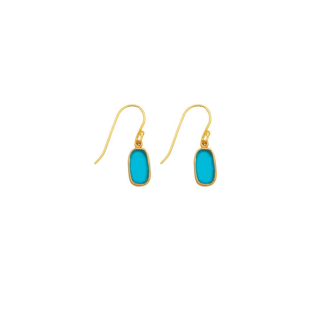 Geo Bubble Earrings | Turquoise