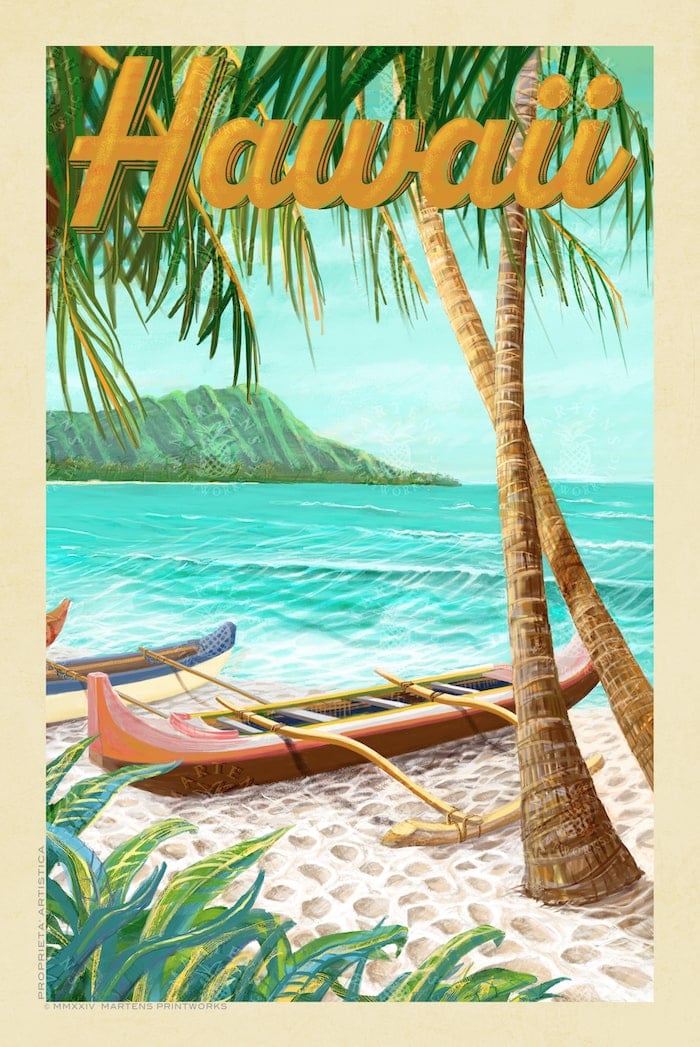 Hawaii Print | 11x14