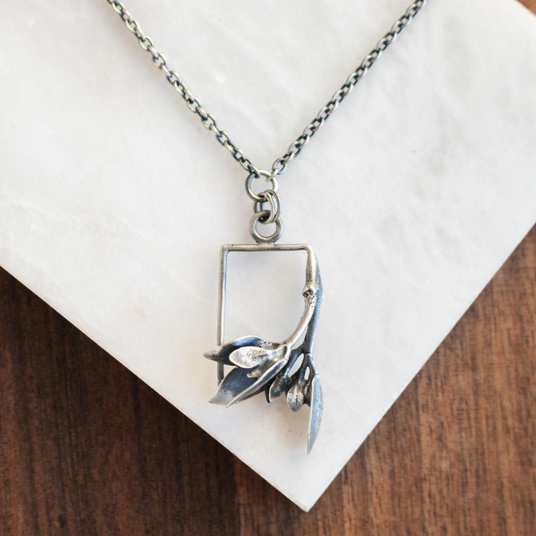 Branch Succulent Necklace