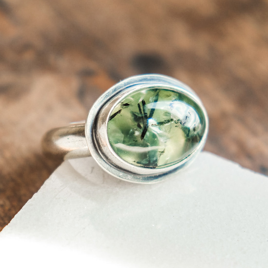 Size 9 | Prehnite Ring