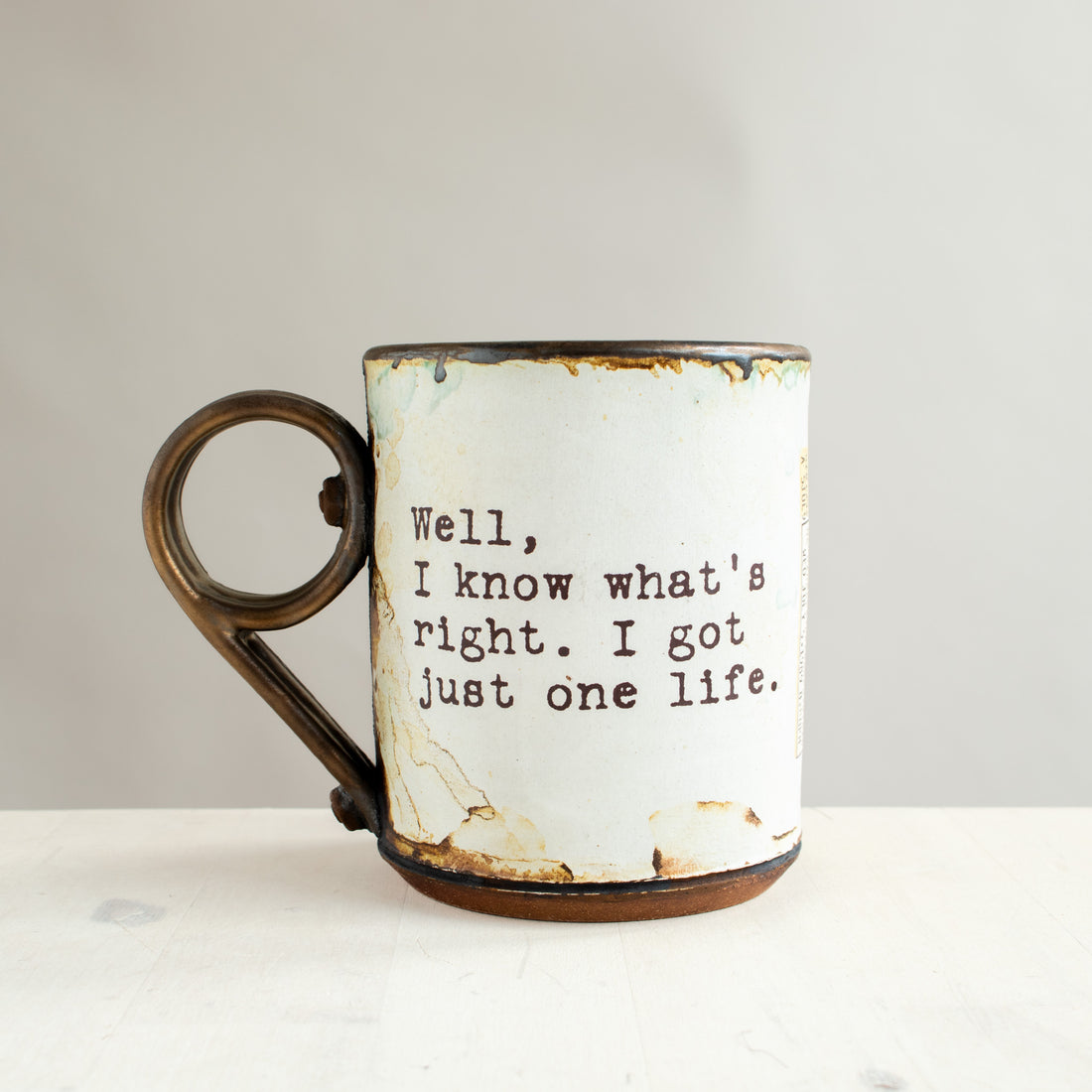Tom Petty I Won't Back Down Mug