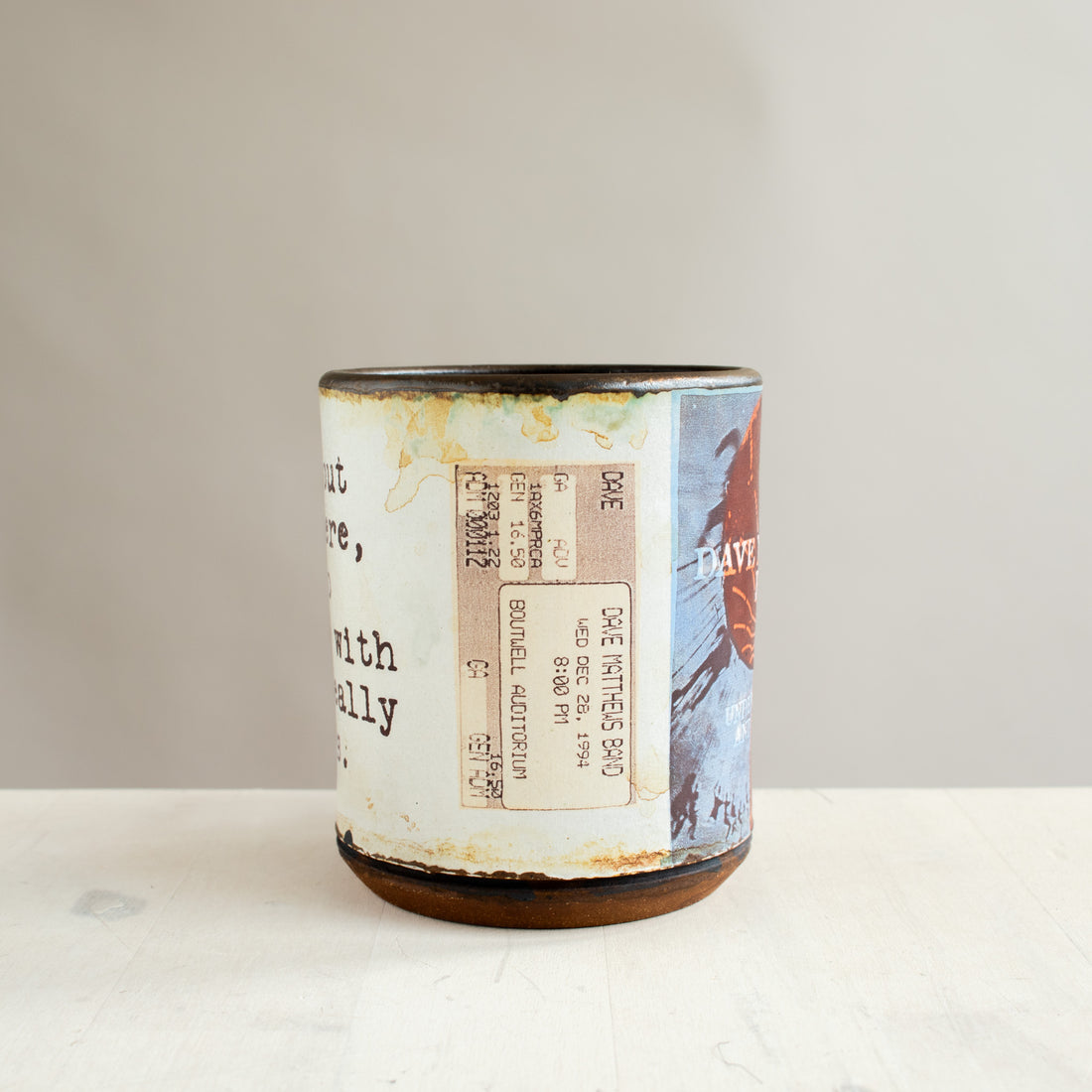 Dave Matthews Wide Awake & Dreaming Mug