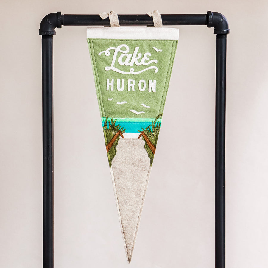 Lake Huron Pennant | Eucalyptus