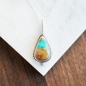 Royston Ribbon Turquoise Necklace no.3